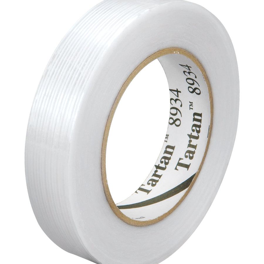 1 in x 60 yd 4.0 Mil Clear Heavy-Duty Carton Sealing Filament Tape 36/Case T9158934