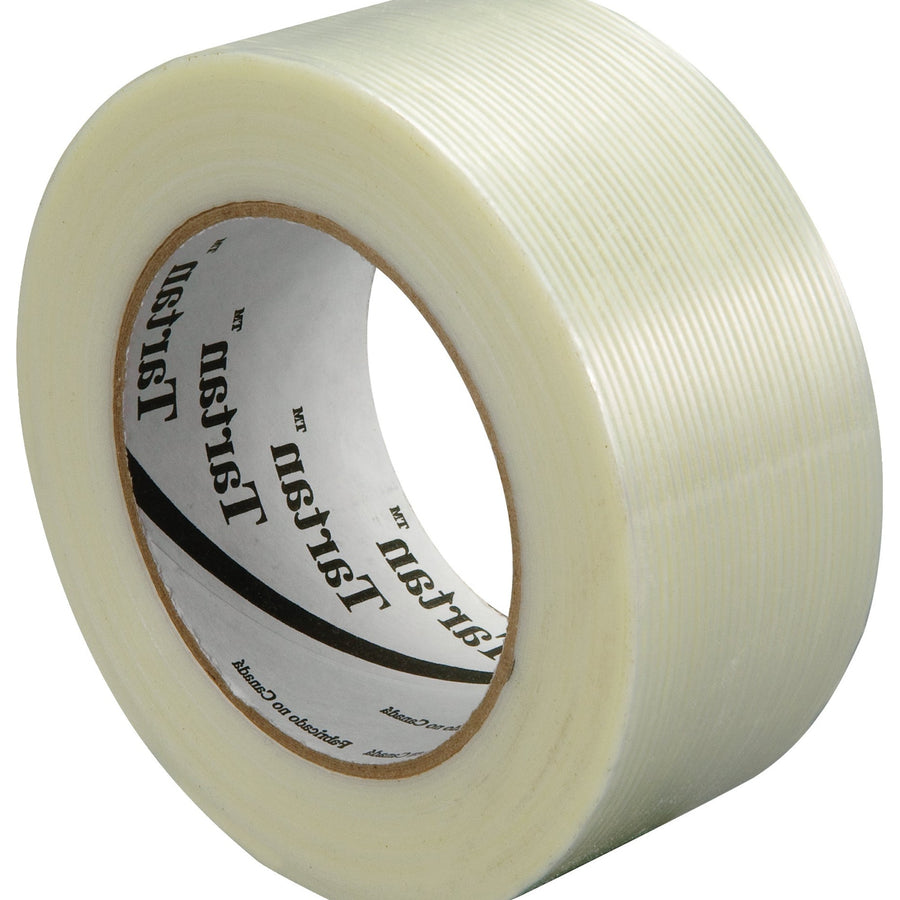 2 in x 60 yd 4.0 Mil Clear 8934 Filament Tape 12-Pack T917893412PK