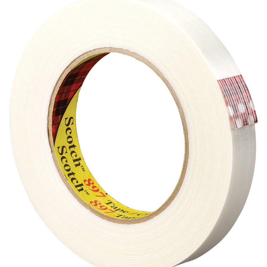 2 in x 60 yd 897 Filament Carton Sealing Tape 6-Pack T9178976PK