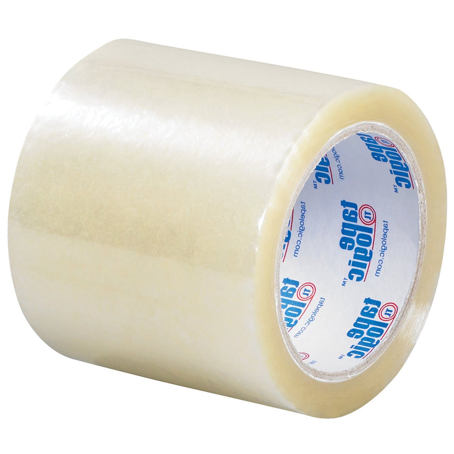 4 in x 72 yd 2 Mil Clear Acrylic Label Protection Tape 6-Pack T92161006PK