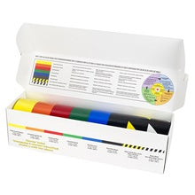 2 in x 36 yd 3M Safety 5S Vinyl Tape Color Coding Pack
