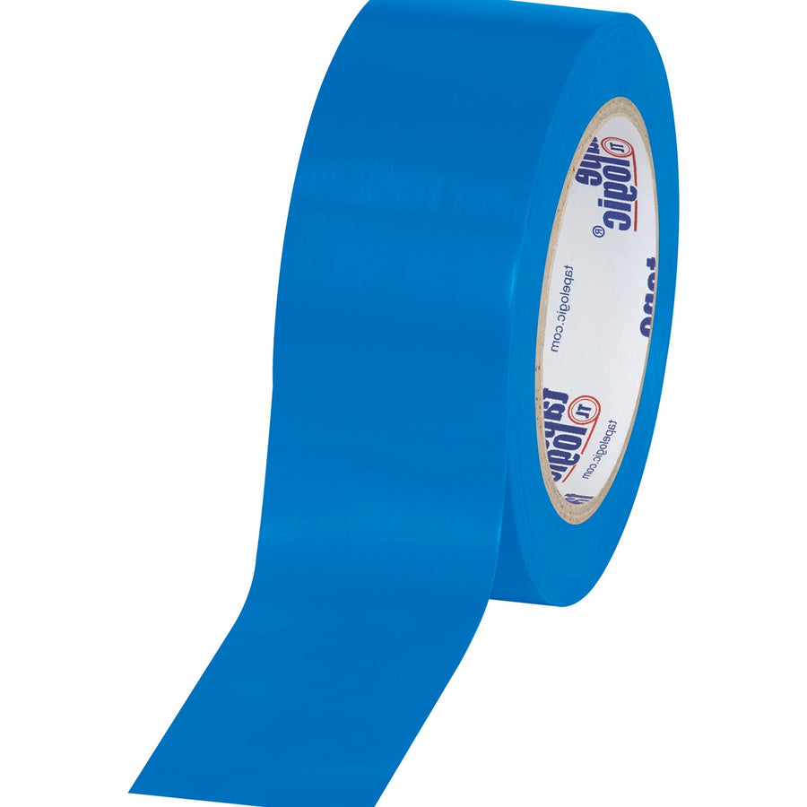 2 in x 36 yd 6.0 Mil Blue Vinyl Safety Tape 24/Case T9236B