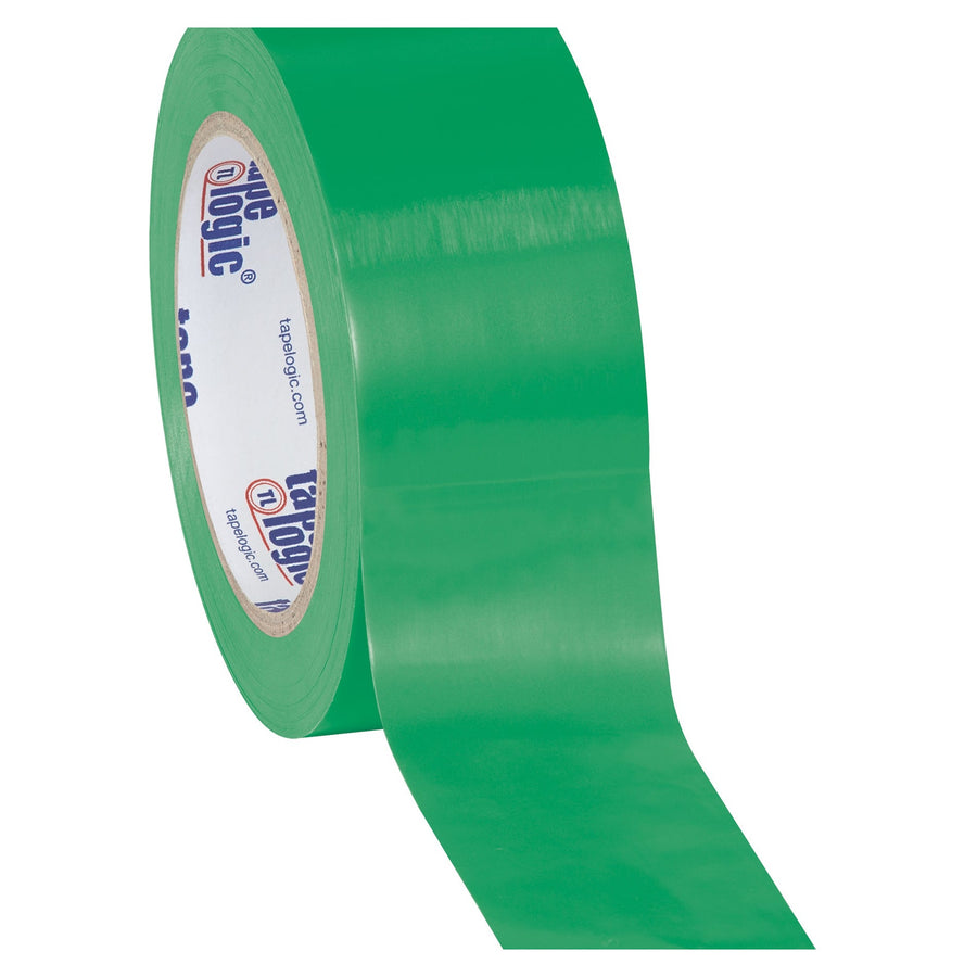 2 in x 36 yd 6.0 Mil Green Vinyl Safety Tape 24/Case T9236G