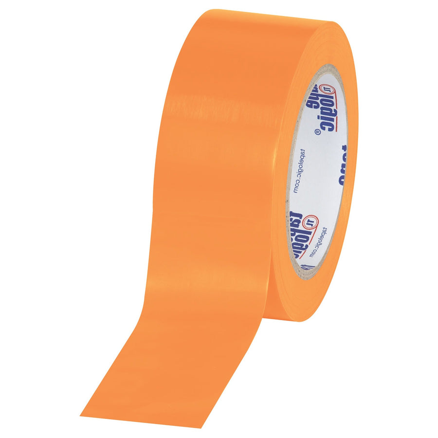 2 in x 36 yd 6.0 Mil Orange Vinyl Safety Tape 24/Case T9236O