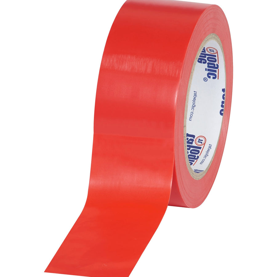 2 in x 36 yd 6.0 Mil Red Vinyl Safety Tape 24/Case T9236R