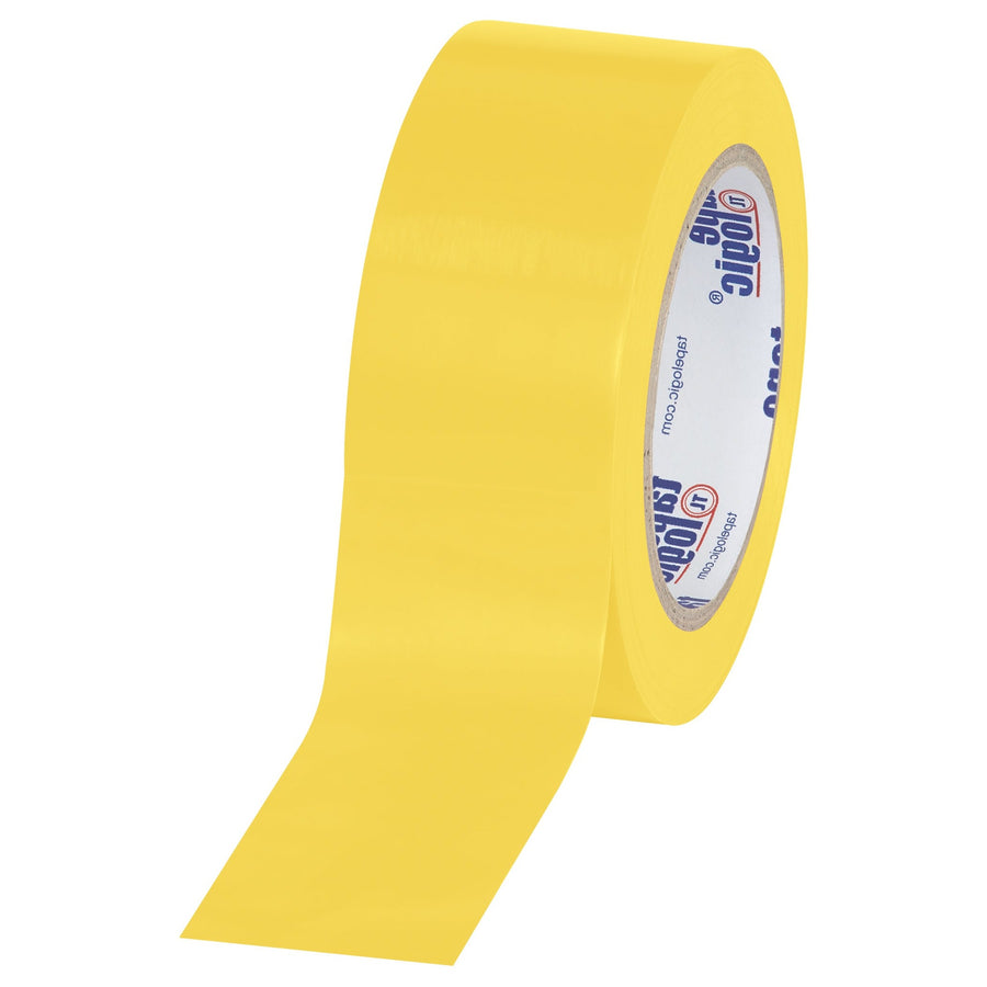 2 in x 36 yd 6.0 Mil Yellow Vinyl Safety Tape 24/Case T9236Y