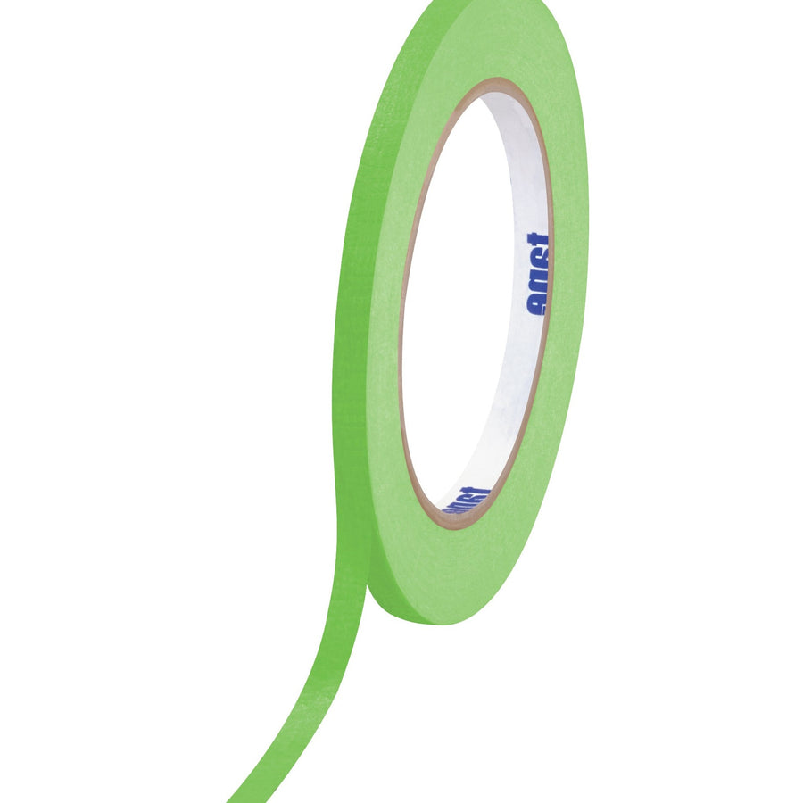 1/4 in x 60 yd 4.9 Mil Light Green Crepe Masking Tape 12-Pack T93100312PKA