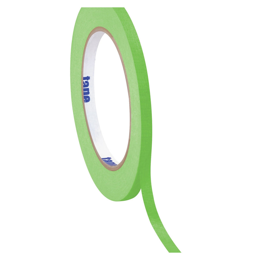 1/4 in x 60 yd 4.9 Mil Light Green Masking Tape 144/Case T931003A