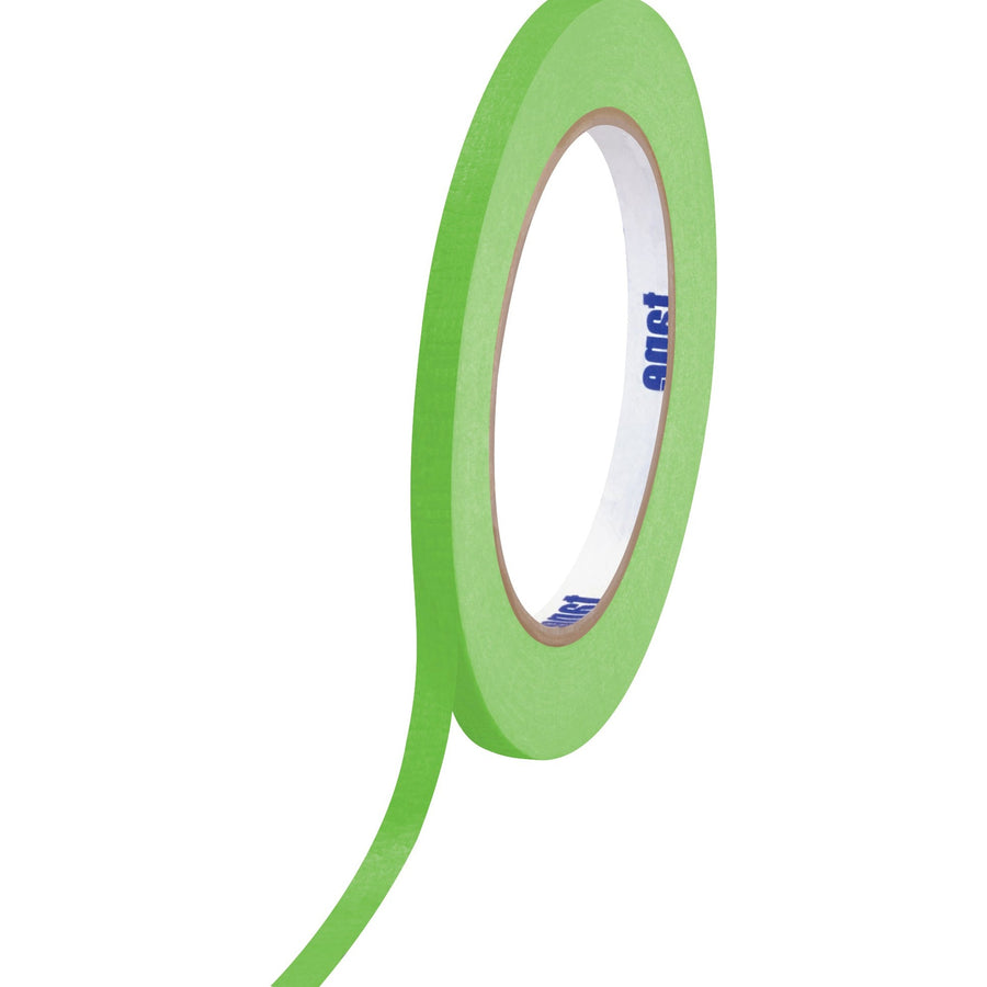 1/2 in x 60 yd 4.9 Mil Light Green Masking Tape 72/Case T933003A