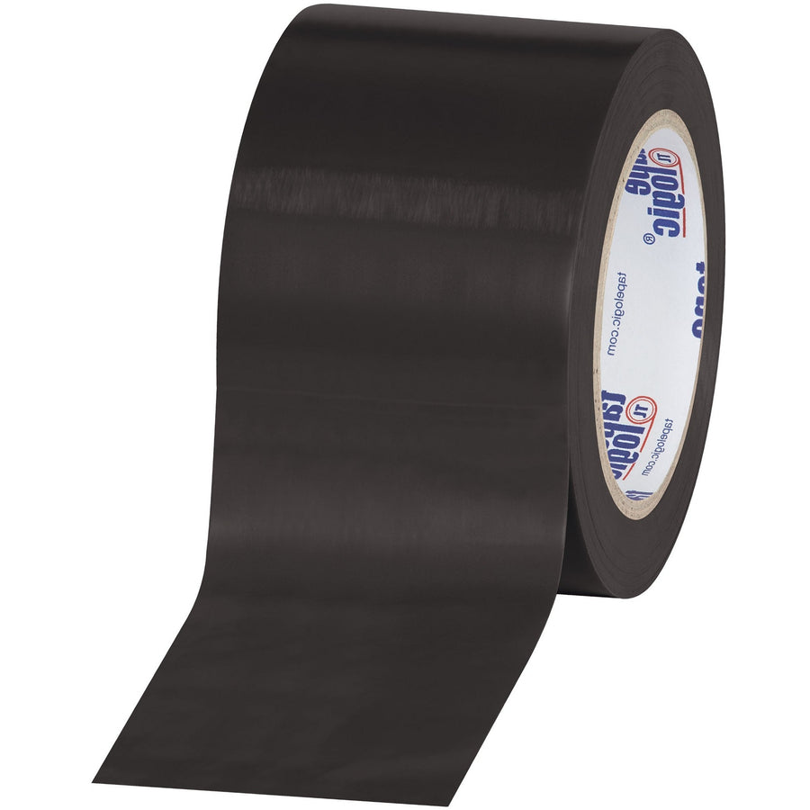 3 in x 36 yd 6.0 Mil Black Vinyl Safety Tape 3/Case T93363PKBL