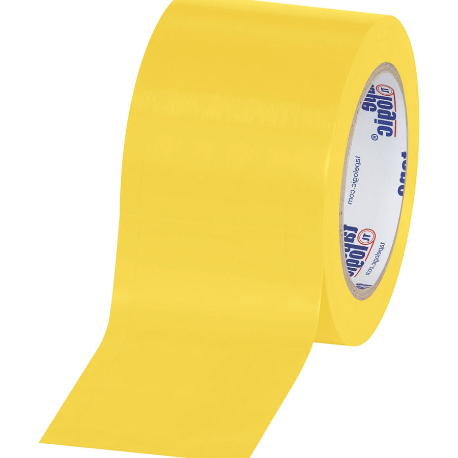 3 in x 36 yd 6.0 Mil Yellow Vinyl Safety Tape 16/Case T9336Y