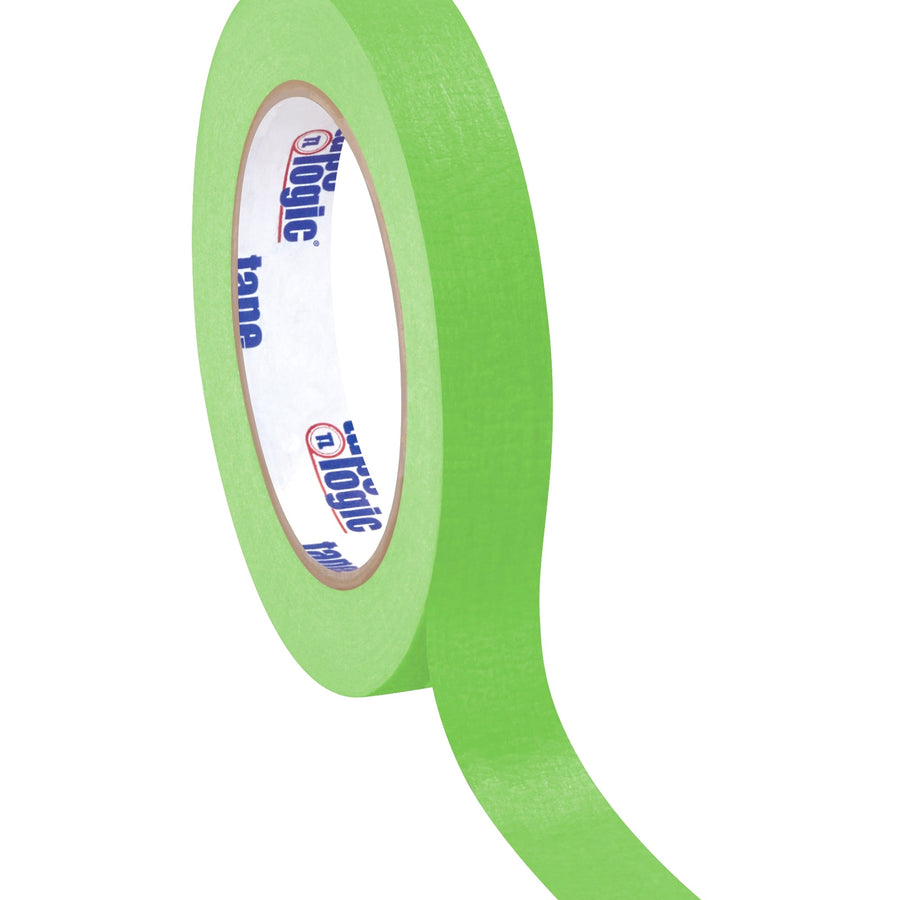 3/4 in x 60 yd 4.9 Mil Light Green Masking Tape 12/Case T93400312PKA