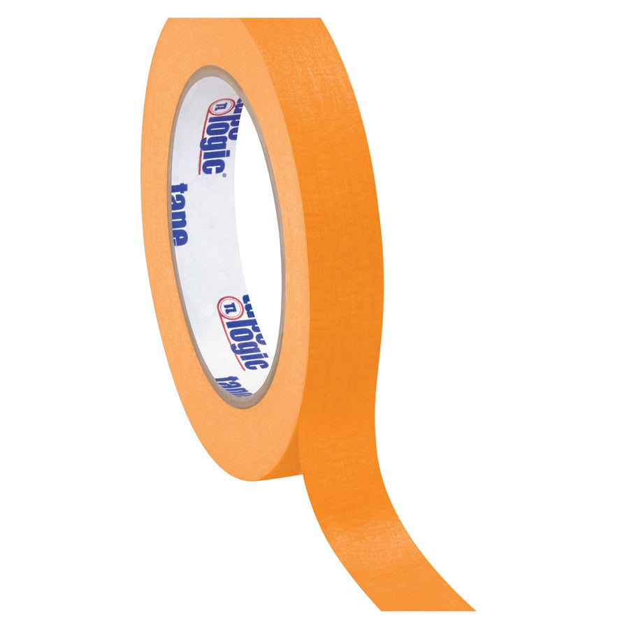 3/4 in x 60 yd 4.9 Mil Orange Crepe Masking Tape 12/Case T93400312PKD
