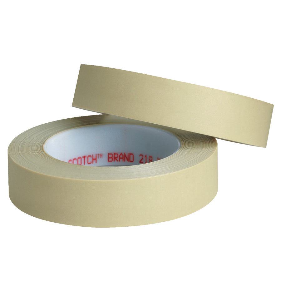 Professional-grade 3M 218 masking tape engineered for packing lines requiring precision and reliability. High-adhesion green polypropylene film with 5.0 mil thickness delivers crisp paint lines and low-profile application. This 3-pack case (3/4" x 60 yds each roll) handles moisture, solvents, and temperatures up to 250°F–ideal for high-speed case sealing and painted surface applications.