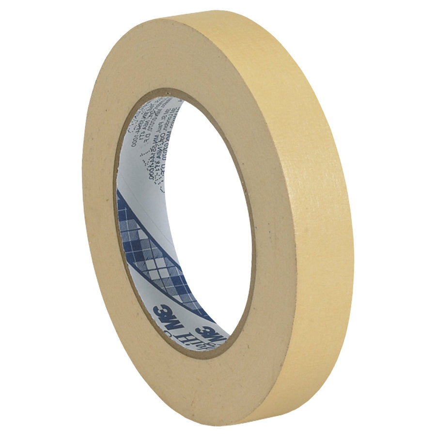 3/4 in x 60 yd 5.2 Mil Crepe Paper 3M 2307 Masking Tape 48/Case T9342307