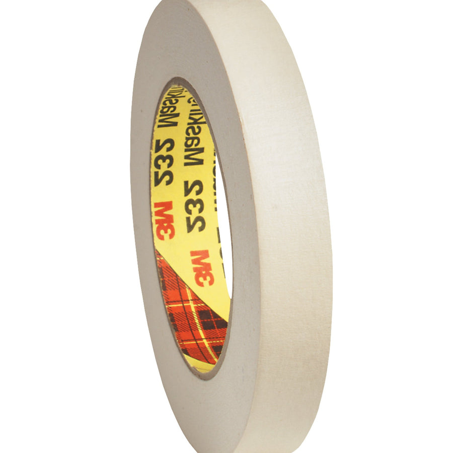 3/4 in x 60 yd 6.3 Mil 3M 232 Masking Tape 48/Case T934232
