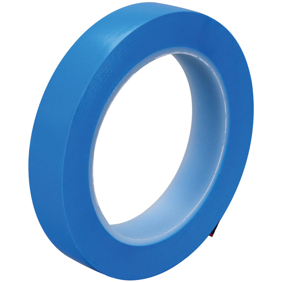 Professional-grade 3M 4737S masking tape delivers crisp paint break lines on metal and plastic surfaces up to 325°F. This 3-pack case features 5.1 mil blue vinyl backing with aggressive rubber adhesive for reliable adhesion during high-temperature automotive applications. Each roll provides 36 yards of 3/4" width for precision masking on multiple-color jobs.