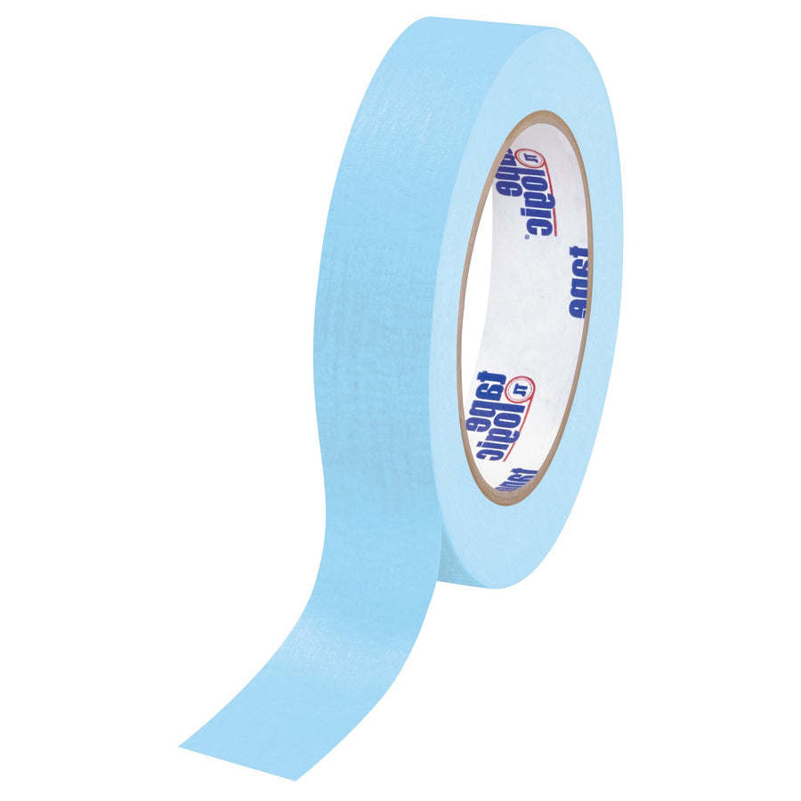 1 in x 60 yd 4.9 Mil Light Blue Crepe Masking Tape 12/Case T93500312PKH