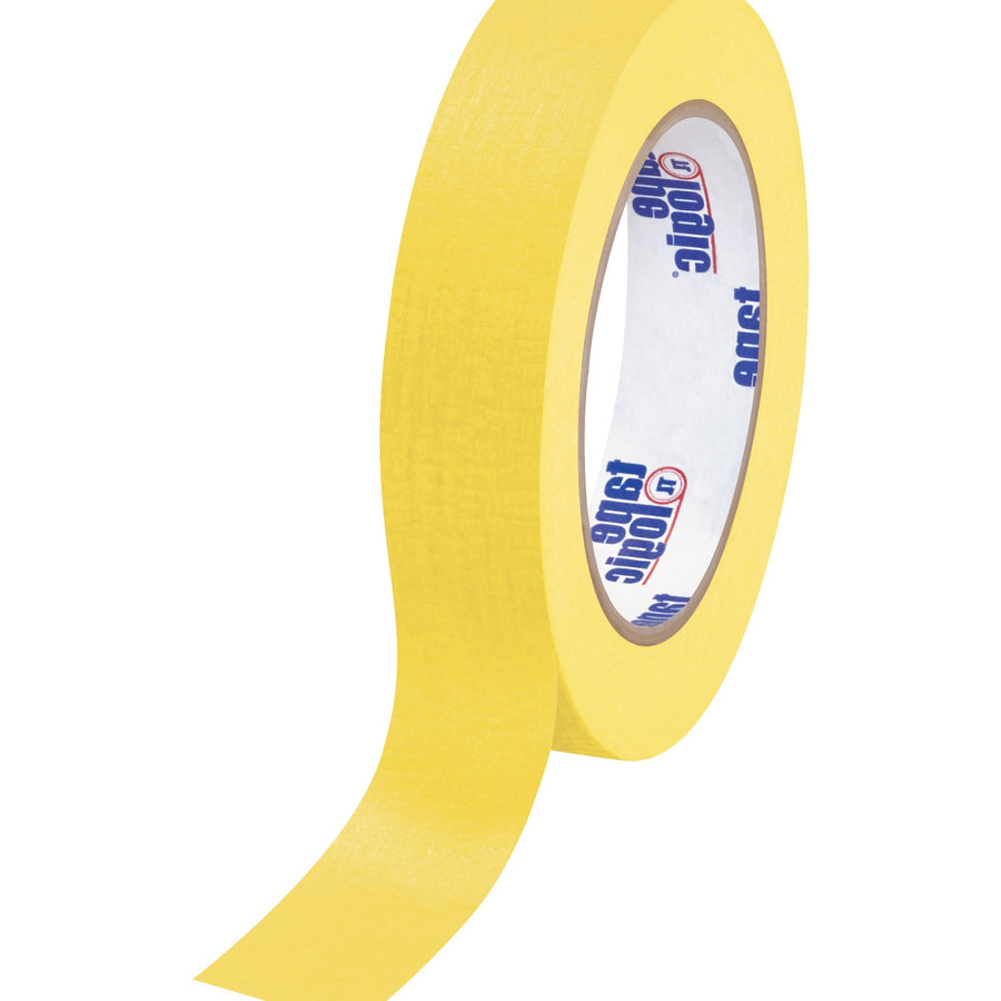 1 in x 60 yd 4.9 Mil Yellow Masking Tape 12/Case T93500312PKY
