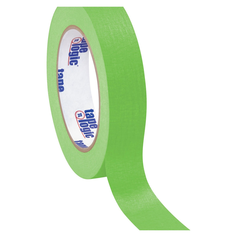1 in x 60 yd 4.9 Mil Light Green Crepe Masking Tape 36/Case T935003A