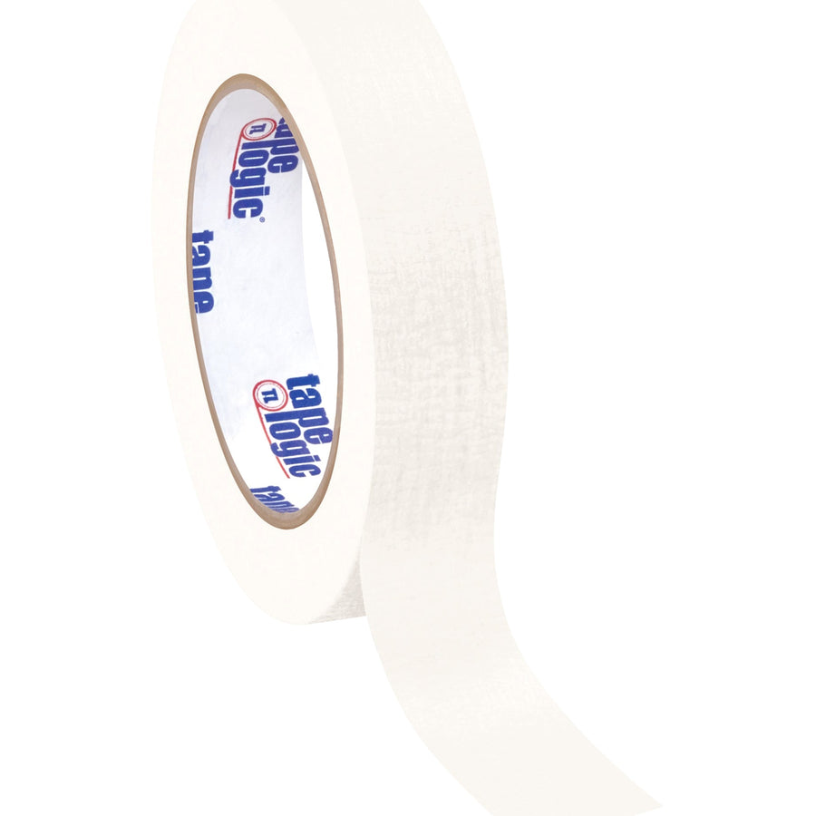 1 in x 60 yd 4.9 Mil White Crepe Paper Masking Tape 36/Case T935003W