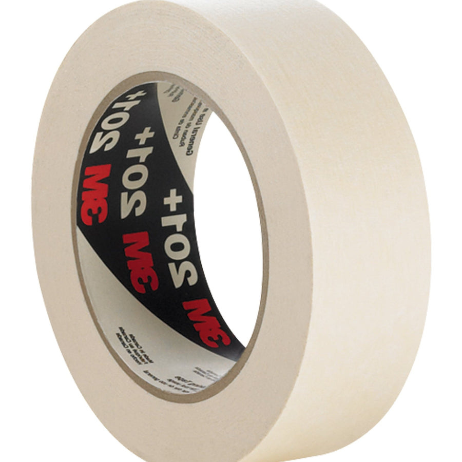 1 in x 60 yd 201+ Crepe Paper Masking Tape 12-Pack T93520112PK
