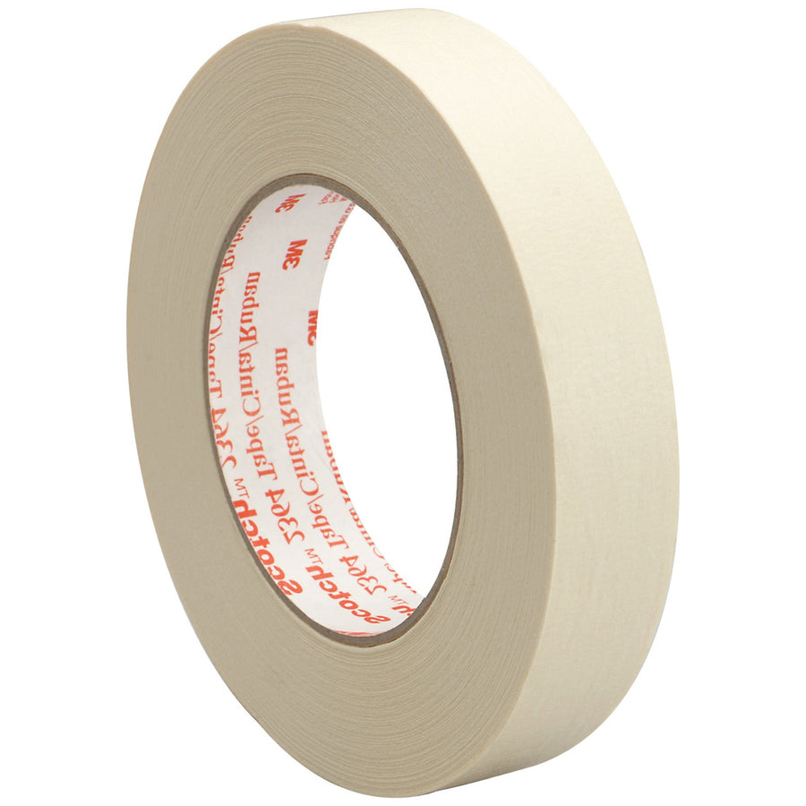 1 in x 60 yd 6.5 Mil Crepe 3M 2364 Masking Tape 12/Case T935236412PK