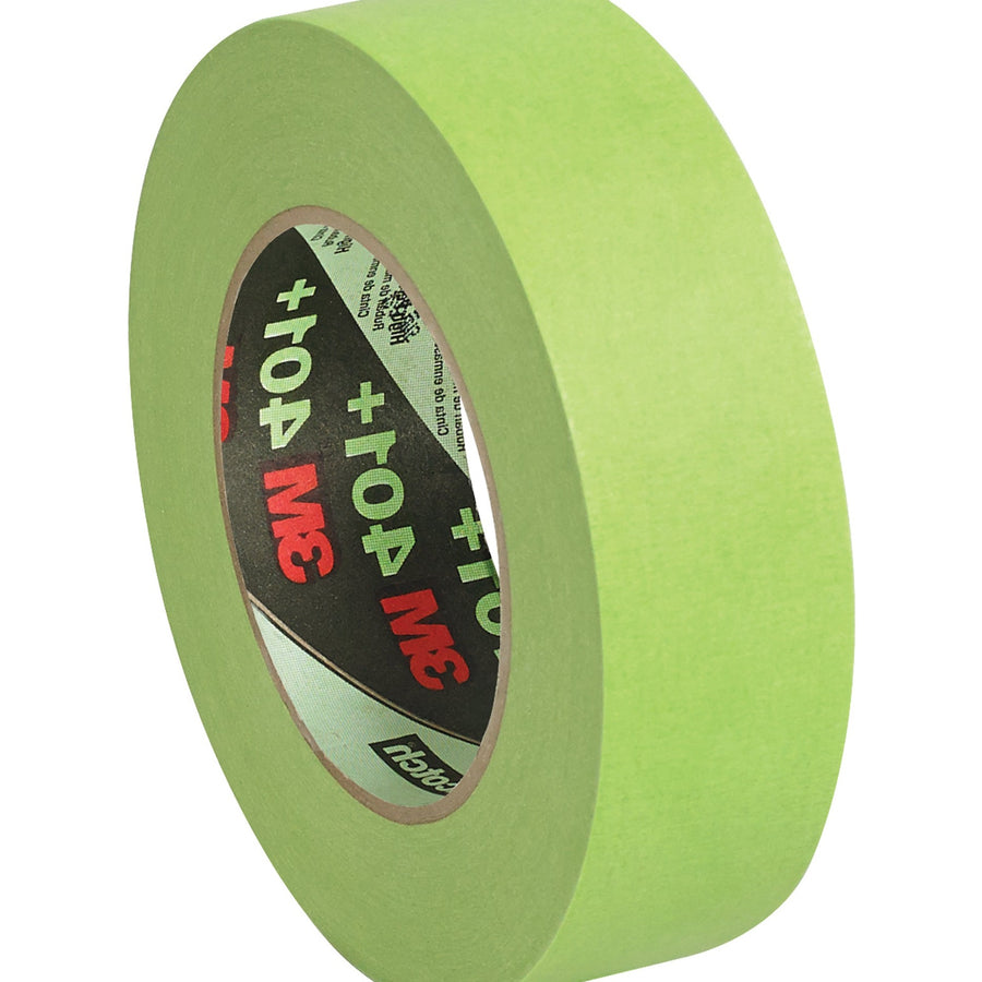 1.5 in x 60 yd Green 401+ Masking Tape 16/Case T936401