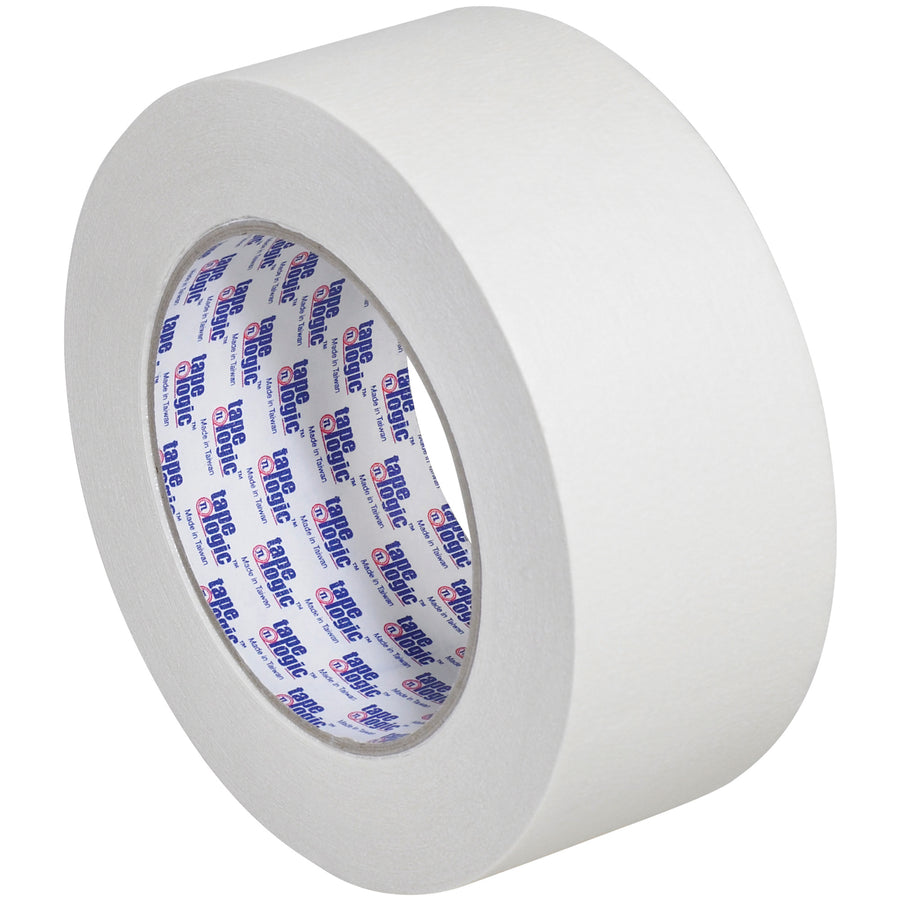 Tape Logic 2200 crepe paper masking tape delivers reliable light-hold adhesion for splicing, bundling, and case sealing on packing lines. Each roll measures 2" x 60 yds with 4.9 mil thickness–designed for smooth dispenser operation and consistent core compatibility. Order by the case of 24 rolls.