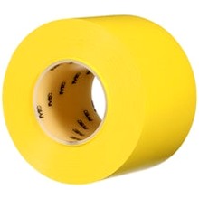 4 in x 36 yd 3M 971 Yellow Durable Floor Marking Tape T9436971Y