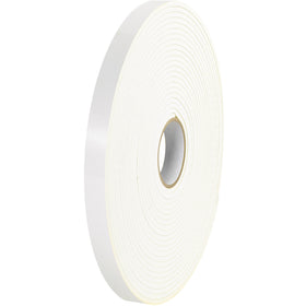 Tape Logic double sided foam tape delivers flexible, conforming adhesion for precision mounting and joining applications. This 1" x 72 yard roll of 1/32" thick polyethylene foam features aggressive rubber adhesive on both sides‚ideal for securing fragile items, protective materials, and delicate component assembly. Sold as a case of 12 rolls for high-volume shippers.