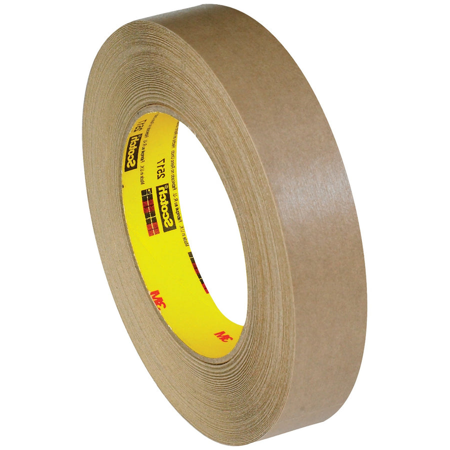 1 in x 60 yd Kraft 3M 2517 Flatback Tape 36/Case T9452517