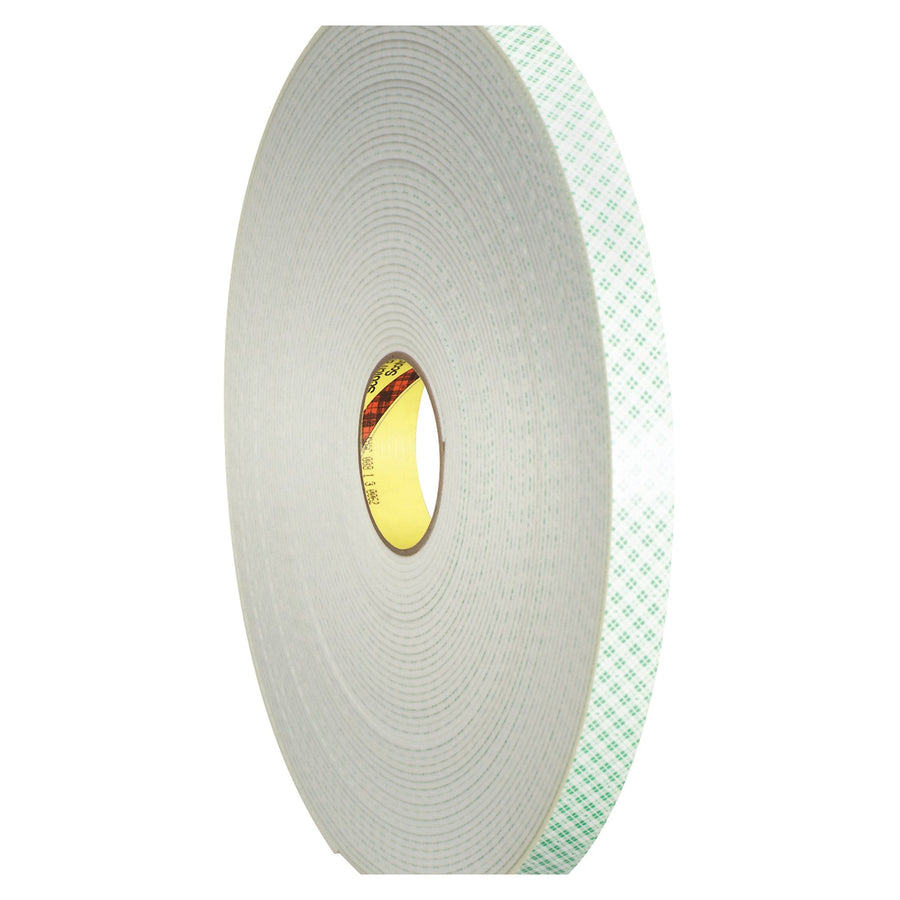 1/2 in x 36 yd 3M 4008 Double Sided Foam Tape 18/Case T9534008