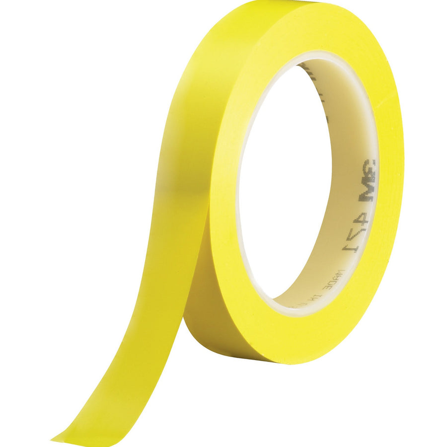 1/2 in x 36 yd Yellow 471 Vinyl Safety Tape 3-Pack T9634713PKY