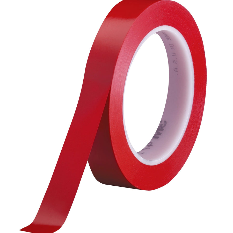 1/2 in x 36 yd Red 3M 471 Vinyl Tape 72/Case T963471R