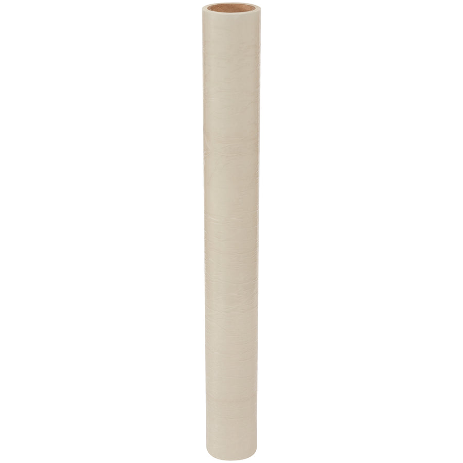 Protect finished wood cabinets and surfaces with this 36" x 200' roll of clear cabinet protection tape featuring 2.2 mil polyolefin film and acrylic adhesive. Applies cleanly to dry surfaces and removes without leaving residue, making it ideal for packing lines handling furniture and wood products. One case includes one 200-foot roll.