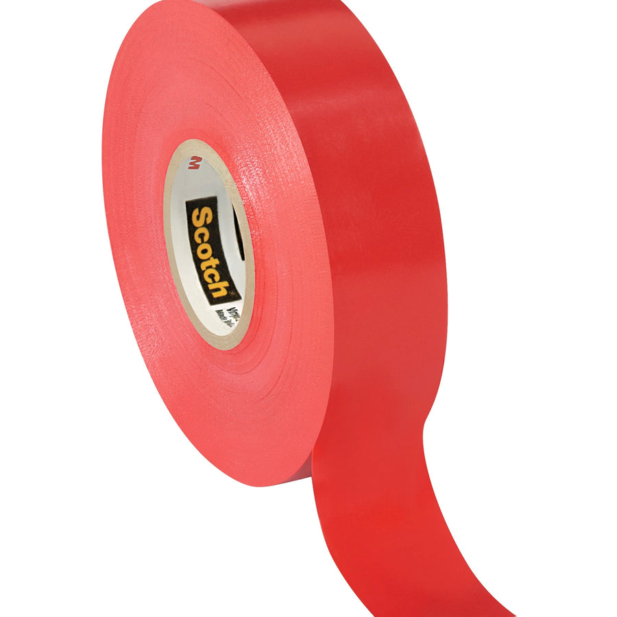 3/4 in x 66 ft 7 Mil Red Vinyl Electrical Tape 10-Pack T96403510PKR