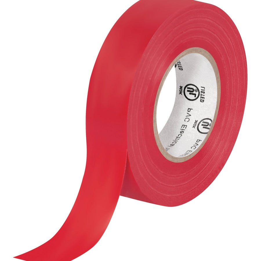 3/4 in x 20 yd 7.0 Mil Red Vinyl Electrical Tape 10/Case T96461810PKR