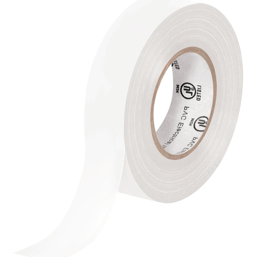 3/4 in x 20 yd White UL Listed Vinyl Electrical Tape 200/Case T964618W
