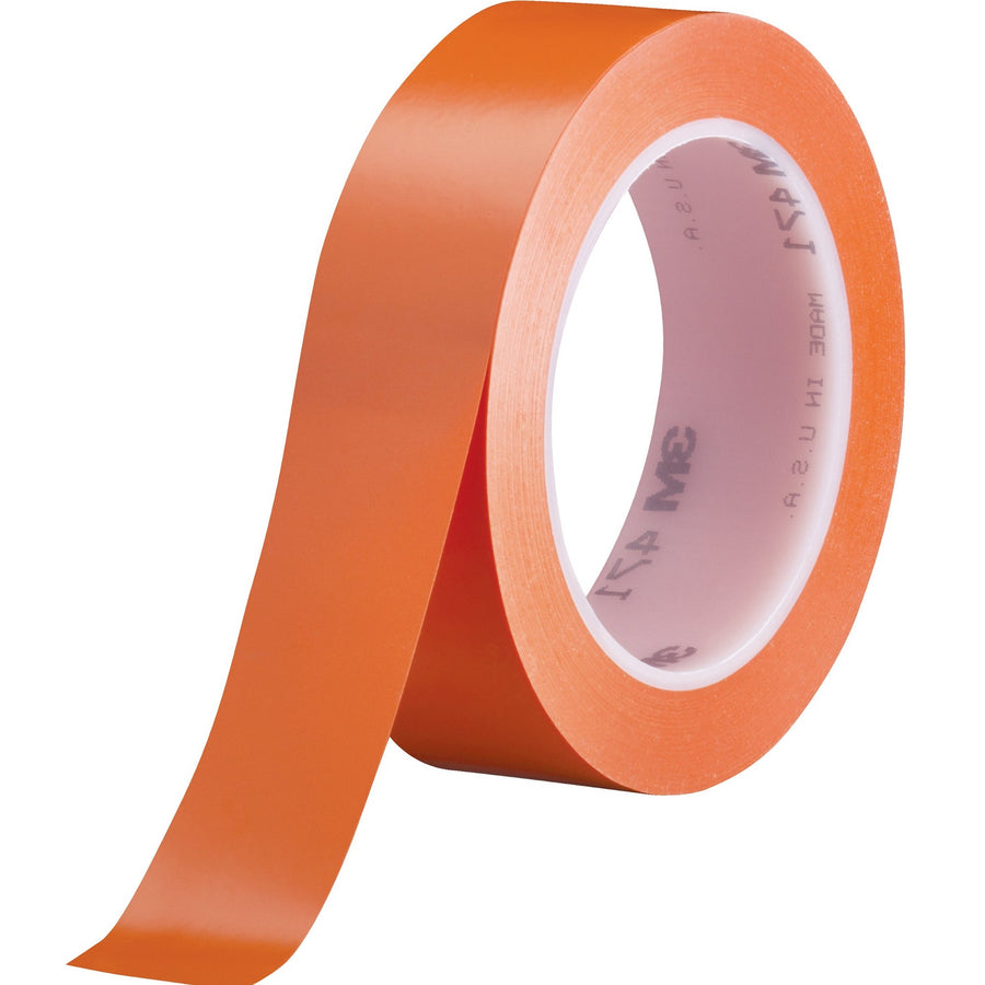 1 in x 36 yd 5.2 Mil Orange 471 Vinyl Tape 3-Pack T9654713PKO