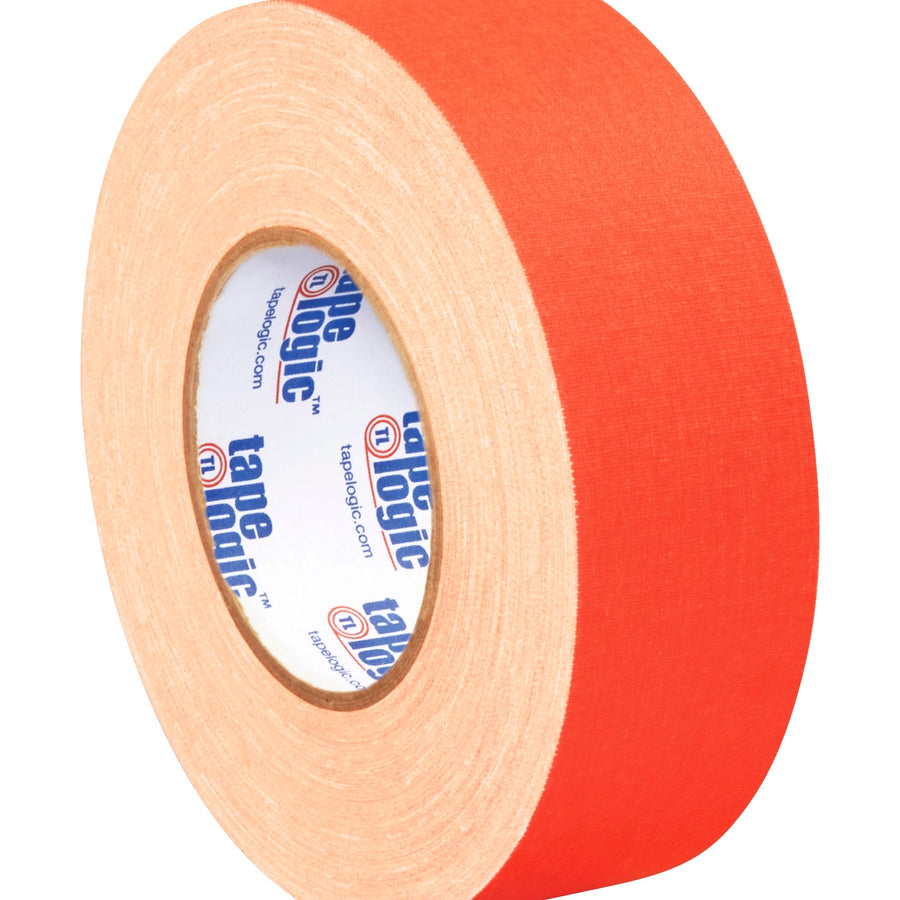 2 in x 50 yd 11 Mil Fluorescent Orange Gaffers Tape 24/Case T9874FOR