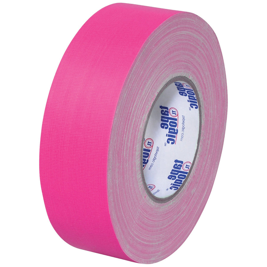 2 in x 50 yd 11 Mil 36 lb Fluorescent Pink Gaffers Tape 24/Case T9874FP