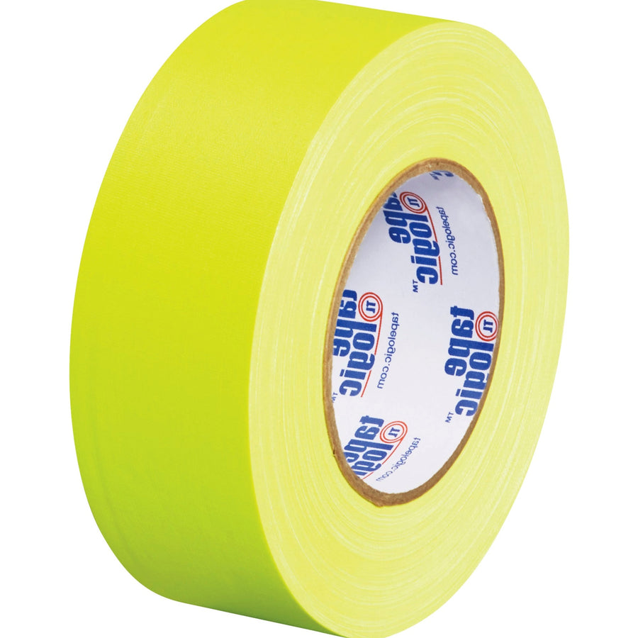2 in x 50 yd 11 Mil Fluorescent Yellow Gaffers Tape 24/Case T9874FY