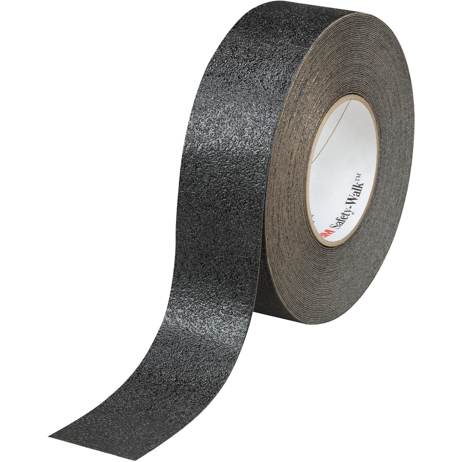 3M™ Safety-Walk™ 510 black non-slip tape delivers durable, slip-resistant protection on stairs, loading ramps, platforms, and irregular surfaces. 2" x 60' rolls with pressure-sensitive adhesive backing conform to corners and contoured diamond plating. Sold as a case of 2 for maximum coverage and cost efficiency.
