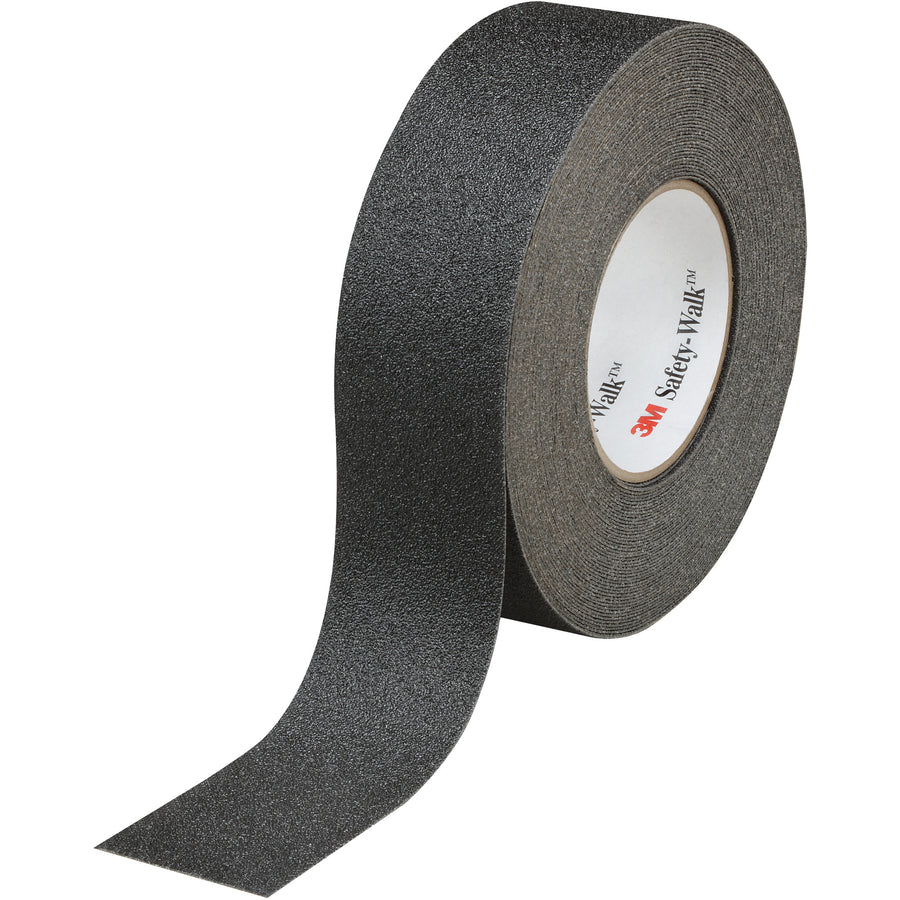 Trust 3M‚Ñ¢ Safety-Walk‚Ñ¢ 610 anti-slip tape to protect high-traffic industrial areas. This 2" x 60' black safety tape features a durable 28 mil grit coating and low-profile design that reduces trip hazards without adding bulk. Pressure-sensitive adhesive ensures fast, secure application on stairs, ramps, machinery, and entrances‚sold as a convenient case of 2.