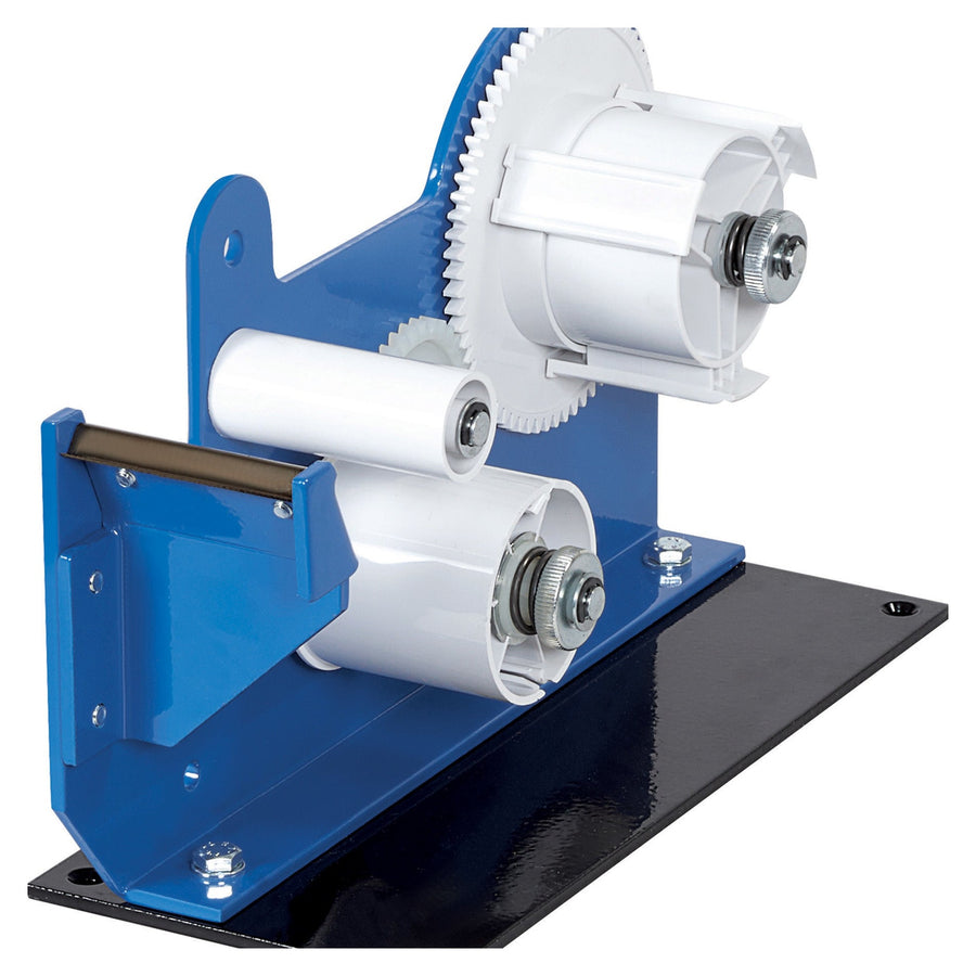 Blue Metal Double Sided Tape Dispenser 2-Roll Capacity TDDC926