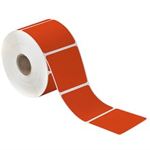2x3 Red Desktop Thermal Transfer Labels 500/Roll