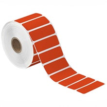 2.5x1 Red Desktop Direct Thermal Labels 1310/Roll
