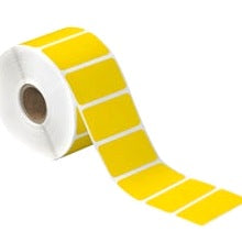 2x1 Yellow Desktop Direct Thermal Labels 1310/Roll THD337 - alias listing