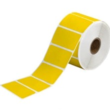 2.25x1.25 Yellow Desktop Direct Thermal Labels 1135/Roll THD339 - alias listing